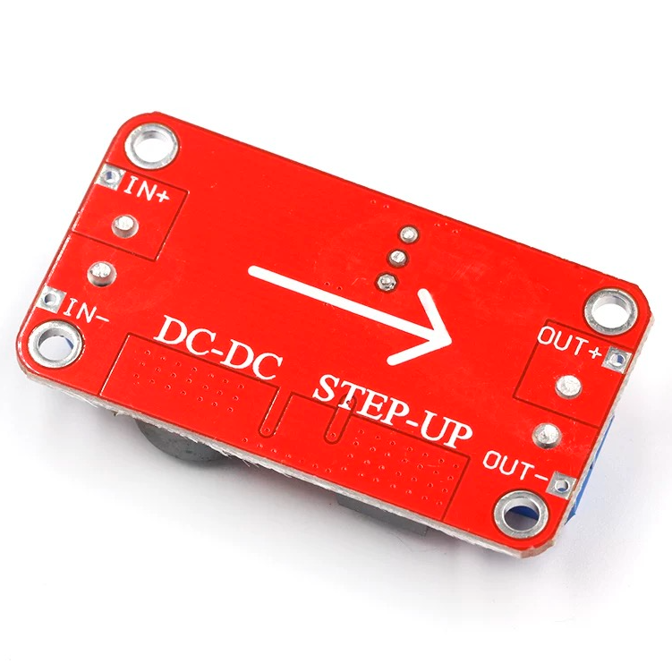 XL6019 DC-DC Boost Converter Module pinout